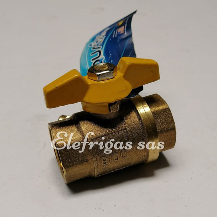 Registro Gas tipo Mariposa